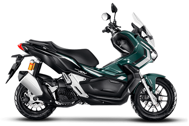 Concessionária Honda Kaito Motos de Ivaiporã | Moto Honda ADV na cor Verde Fosco.