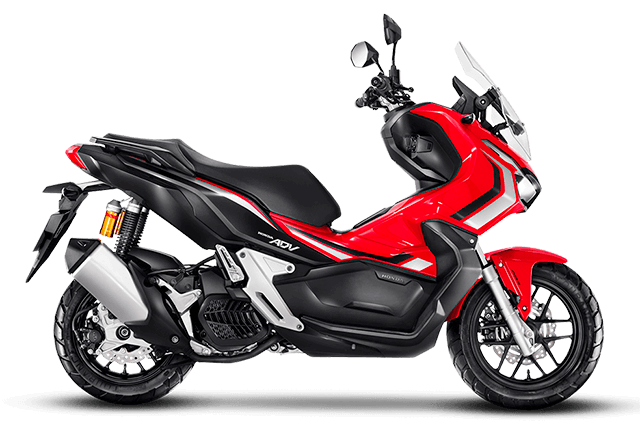 Concessionária Honda Kaito Motos de Ivaiporã | Moto Honda ADV na cor Vermelho Perolizado.
