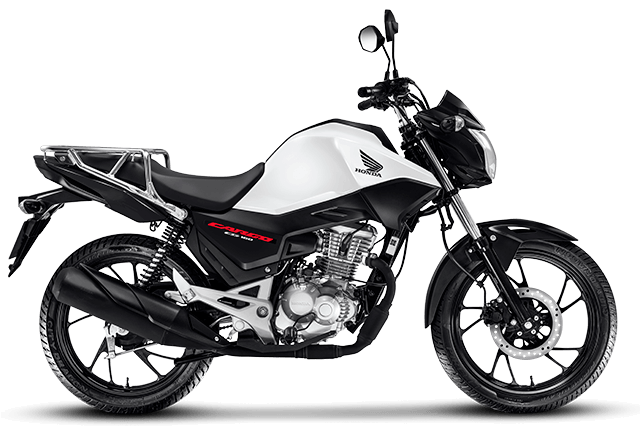 Resistência e versatilidade definem a CG 160 Cargo. Com um bagageiro homologado e suspensão reforçada. Pronta para os desafios da cidade.