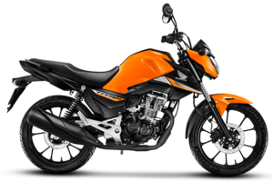 A CG 160 Titan 2025 chegou cheia de estilo, robustez e tecnologia! Com um design pensado para você, ela oferece novas cores: Vermelho, Preto e Laranja. Sinta a emoção de dominar a cidade com a sua CG Titan!