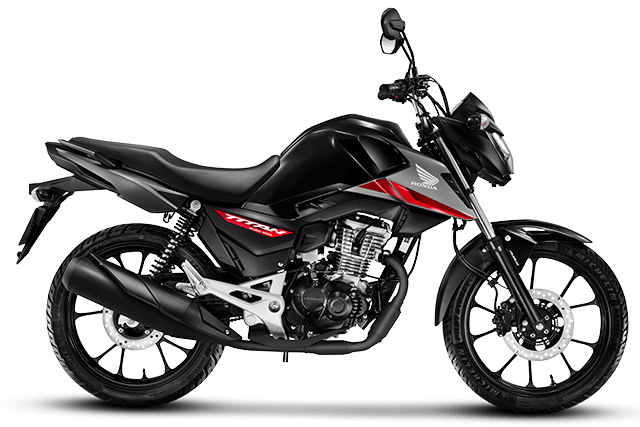 A CG 160 Titan 2025 chegou cheia de estilo, robustez e tecnologia! Com um design pensado para você, ela oferece novas cores: Vermelho, Preto e Laranja. Sinta a emoção de dominar a cidade com a sua CG Titan!